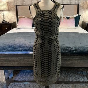 Military green Jonathan Simkhai dress